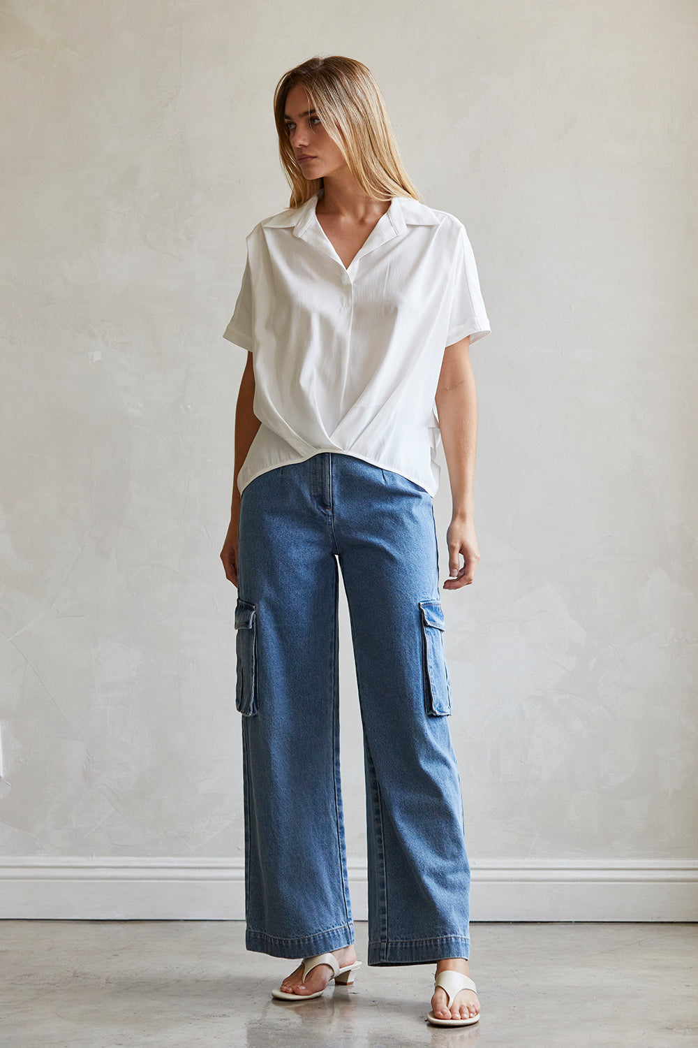 Chic Pants - Denim, Trousers, Pull On-Pants, Knit Pants
