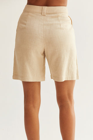 Shane Linen Bermuda Pants