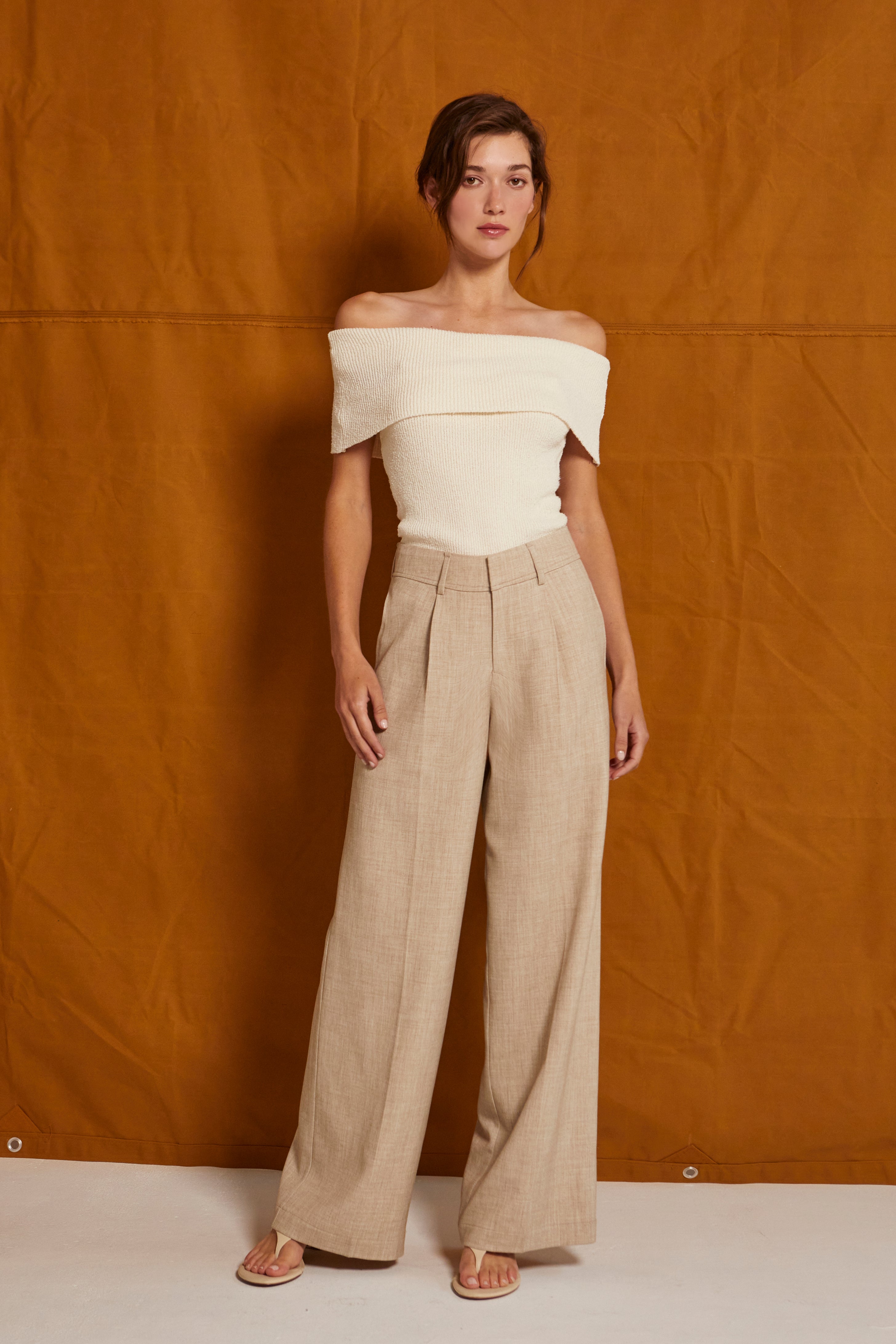 Chic Pants - Denim, Trousers, Pull On-Pants, Knit Pants