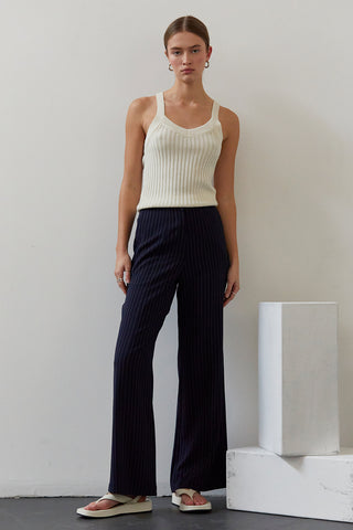 Valencia Pinstripe Trousers