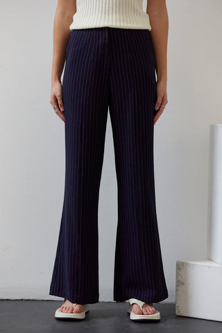 Valencia Pinstripe Trousers