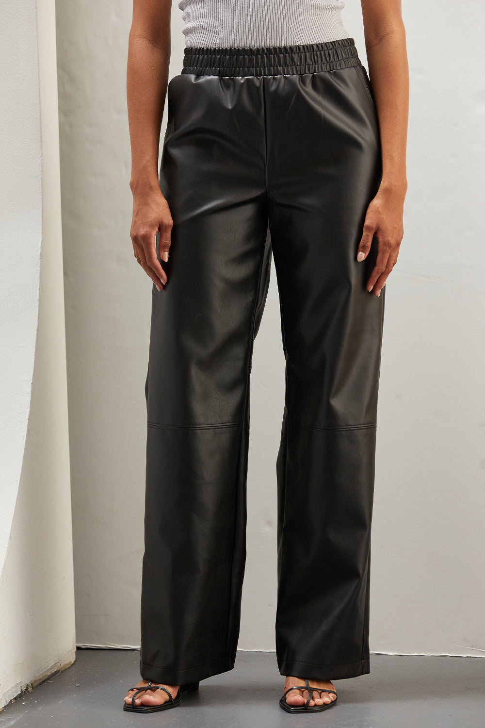 Zhuri Vegan Leather Pants