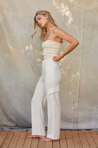 Yanni Pinstripe Pants