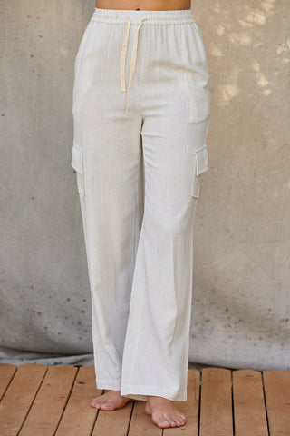 Yanni Pinstripe Pants