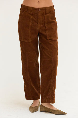 Riley Corduroy Barrel Pants