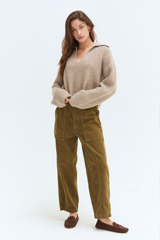 Riley Corduroy Barrel Pants