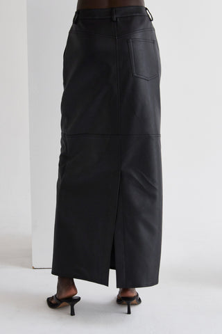 Jade Column Maxi Skirt