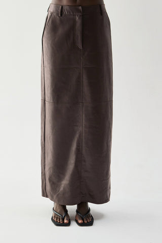 Jade Column Maxi Skirt