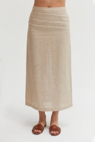 Daniella Linen Skirt