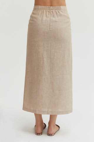 Daniella Linen Skirt