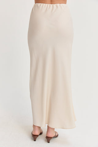 Jace Bias Lyocell Maxi Skirt