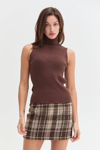 Elise Plaid Mini Skirt