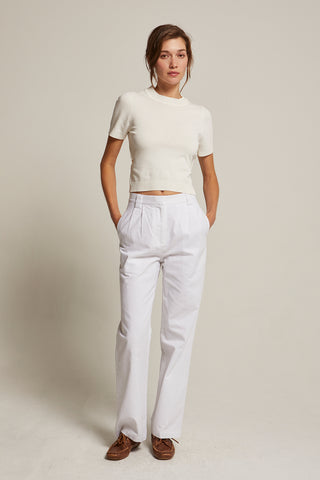 Envie Tie Back Knit Top