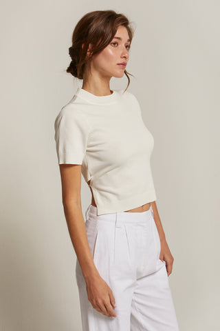 Envie Tie Back Knit Top