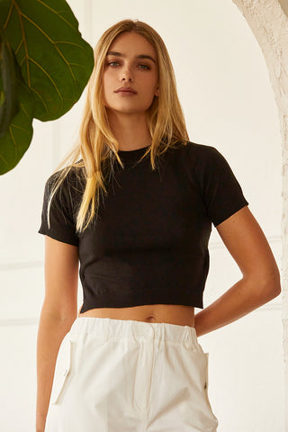 Envie Tie Back Knit Top
