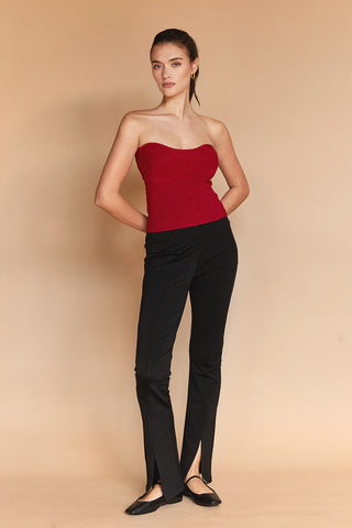 Rey Lurex Corset Top