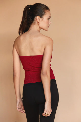 Rey Lurex Corset Top