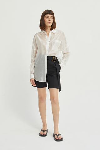 Candice Sheer Button Up Shirt