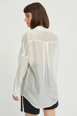 Candice Sheer Button Up Shirt