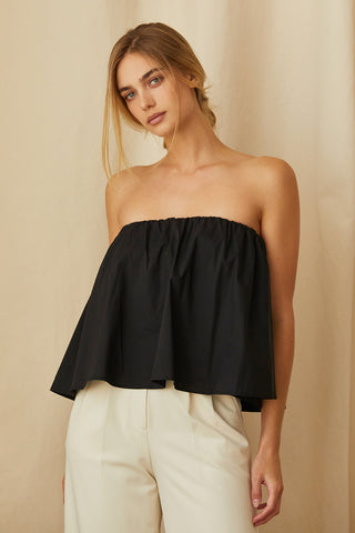 Kaeley Poplin Tube Top