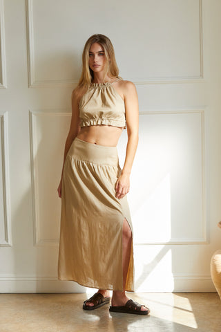 Layla Halter Skirt Set