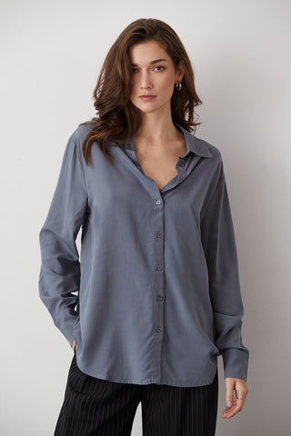 Sianna Open Back Shirt