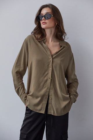 Sianna Open Back Shirt