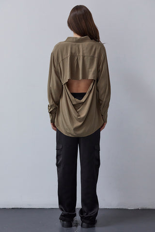Sianna Open Back Shirt