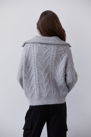 Maryann Zip Up Sweater