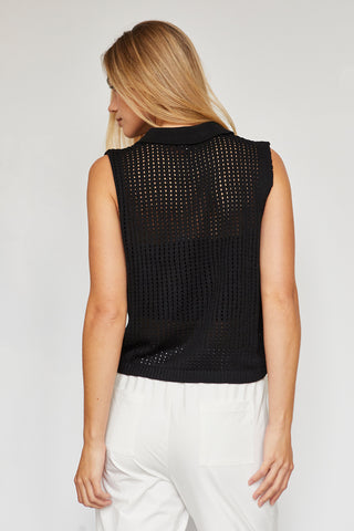 Kennedy Netted Knit Top