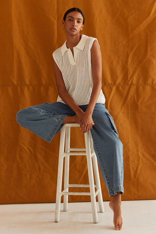 Kennedy Netted Knit Top