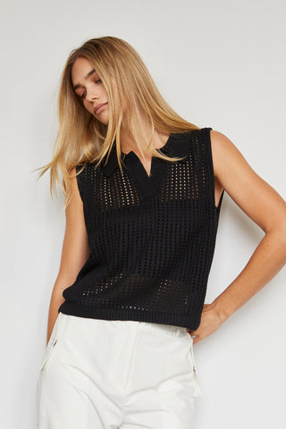 Kennedy Netted Knit Top