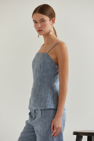Helen Linen Top