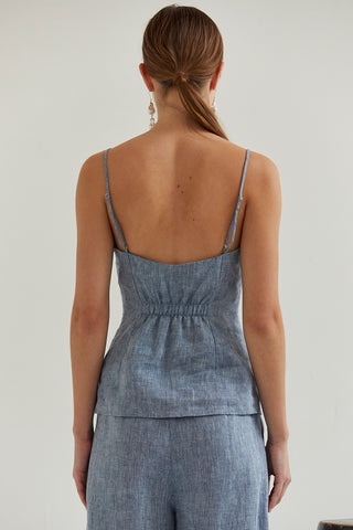 Helen Linen Top