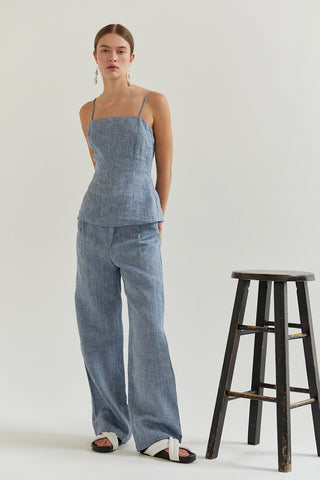 Helen Linen Top