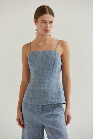 Helen Linen Top