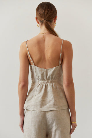 Helen Linen Top