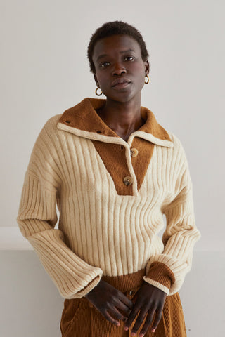Iris Funnel Neck Sweater