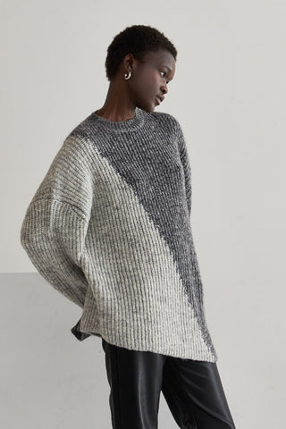 Reese Color Block Sweater