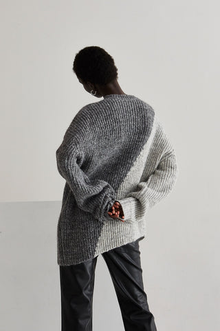 Reese Color Block Sweater