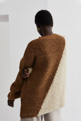 Reese Color Block Sweater