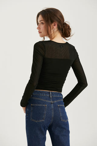 Sasha Mesh Top
