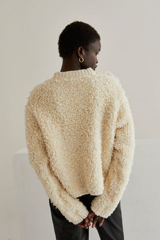 Maggy Curly Yarn Pullover