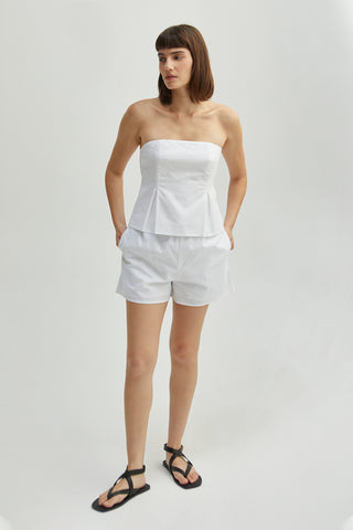 Courtney Linen Tube Top