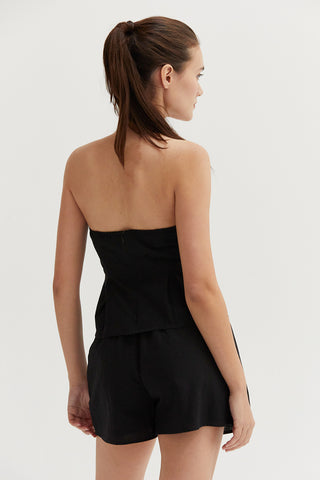 Courtney Linen Tube Top