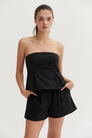 Courtney Linen Tube Top