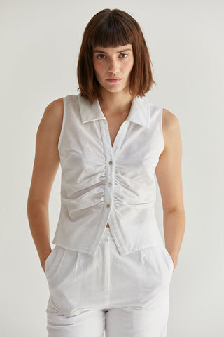 Rae Linen Top