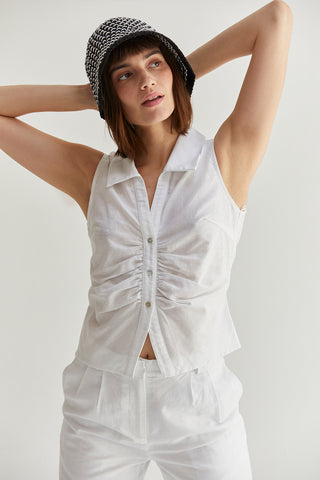 Rae Linen Top