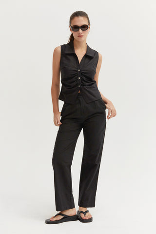 Rae Linen Top
