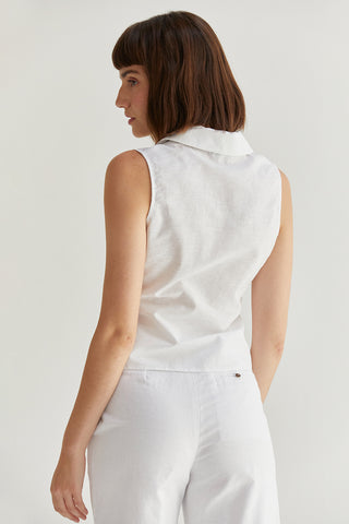 Rae Linen Top